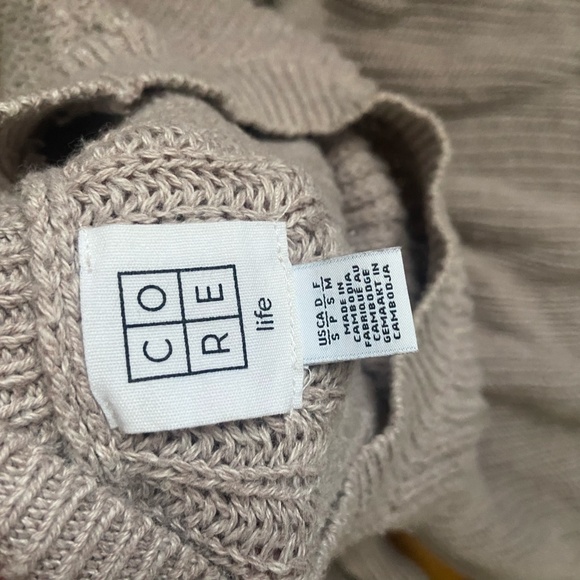 Heather lilac crew neck knit - Picture 2 of 2